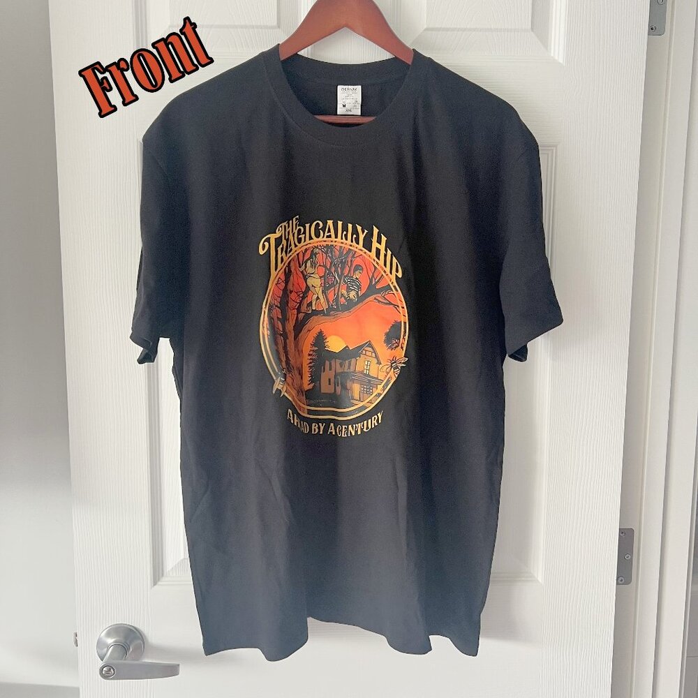 Brand New The Tragically Hip 'AHEAD BY A CENTURY' Size XXL T-Shirt!